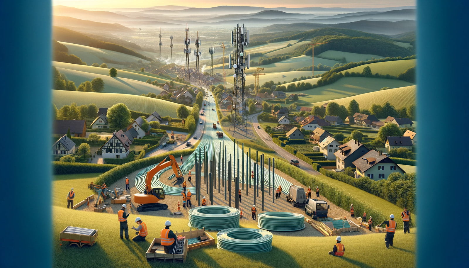Investissements massifs dans les réseaux de télécommunications en Isère